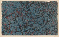 Graniet-kiezelmarmer in blauw, rood en zwart (1700 - 1850) by anonymous