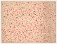 Strooipatroon van bloemen (1860 - 1930) by anonymous