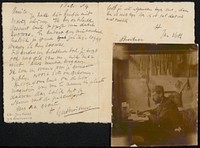 Brief aan George Hendrik Breitner (1889) by Jan Veth and George Hendrik Breitner