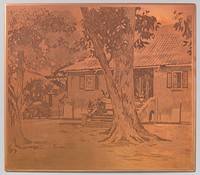 Huis van de Arabier, Buitenzorg (c. 1921) by Willem Witsen