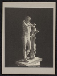 Beeld van Hermes die Dionysos als klein kind draagt (c. 1895 - c. 1915) by anonymous