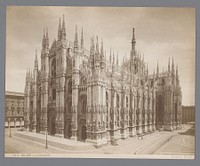 Kathedraal van Milaan (1890 - 1920) by Giacomo Brogi and Giacomo Brogi