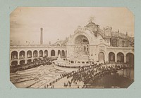 Inhuldiging van het Château d'Eau en Palais de l'Electricité op de Wereldtentoonstelling van 1900, Parijs (1900) by Neurdein Frères