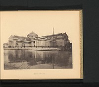 Gezicht op het Palace of Fine Arts op de World's Columbian Exposition in Chicago in 1893 (1893) by anonymous