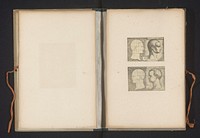 Reproductie van een prent van het hoofd van een mens door Hans Sebald Beham (c. 1866 - in or before 1871) by Simonau and Toovey and Hans Sebald Beham