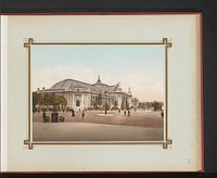 Grand Palais tijdens de Wereldtentoonstelling van 1900 te Parijs (c. 1900) by anonymous