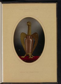 Egyptische vaas in de vorm van een arend, ook wel de Aigle de Suger genoemd (c. 1876 - c. 1883) by Léon Vidal and Léon Vidal