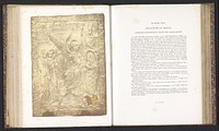 Zilveren kaft van een evangeliarium met reliëf, voorstellende de vrouwen bij het lege graf (c. 1859 - in or before 1864) by Berthier, Joseph Rose Lemercier and A Noel