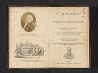 Thackeray the humourist and the man of letters the story of his life a selection from his characteristic speeches, now for the first time gathered together (1864) by William Makepeace Thackeray, John Camden Hotten and Theodore Taylor