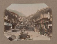 Straat in Ikaho, Japan (c. 1890 - in or before 1903) by anonymous