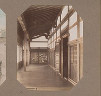 Interieur van de Konchi-in tempel in Sakyo, Kyoto, Japan (c. 1890 - in or before 1903) by anonymous