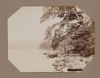 Gezicht op het Chozenji-ko meer bij Nikko, Japan (c. 1890 - in or before 1903) by anonymous