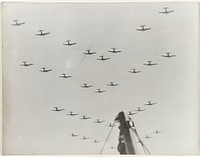 Manoeuvres van de Amerikaanse luchtmacht in de Pacific (1939) by anonymous and Agence France Presse
