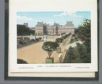 Gezicht op de Jardin du Luxembourg in Parijs (c. 1900 - c. 1930) by anonymous