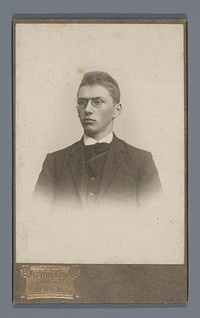Portret van prof. dr. W. Banning (1880 - 1920) by Johannes Laurens Theodorus Huijsen
