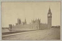 Palace of Westminster in Londen (1870 - 1881) by Francis Godolphin Osbourne Stuart