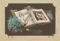 Fotoalbum met bloemen (1900 - 1950) by anonymous