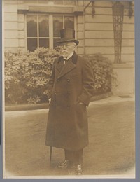 Portret van een onbekende man, waarschijnlijk een politicus (1914 - 1918) by anonymous