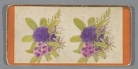 Stilleven met bloemen (c. 1855 - c. 1870) by anonymous