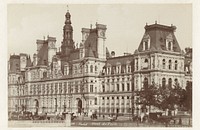 Stadhuis in Parijs (1850 - 1900) by anonymous and Jules Hautecoeur
