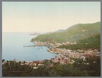 Gezicht op Santa Margherita Ligure (1880 - 1917) by Armanino Genua, anonymous and Armanino Genua