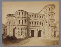Porta Nigra in Trier (1860 - 1890) by anonymous