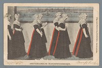 Amsterdamsche burgerweesmeisjes (1905) by anonymous, anonymous and Louis Diefenthal
