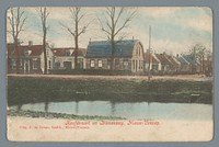 Hoofdvaart en Binnenweg, Nieuw-Vennep (1890 - 1920) by J de Jonge fotograaf and anonymous