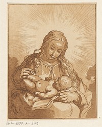 Maria met Kind (1778 - 1838) by Anthonie van den Bos and Abraham Bloemaert