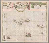 Paskaart van de Azoren (1681) by Jan Luyken and Johannes van Keulen I