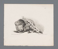 Mand met kool en knoflook (1809 - 1854) by Cornelis de Kruyff, Cornelis de Kruyff and Portman and Willink van den Bosch