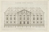 Raamwerk vanden voorgevel (1774) by Reinier Vinkeles I, Harmanus Vinkeles and Jacob Eduard de Witte