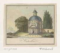 Kerk van Waterloo (1820 - 1850) by anonymous