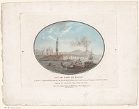 Gezicht op de haven van Napels (c. 1788) by Laurent Guyot, Jean Baptiste Francois Genilion and Laurent Guyot