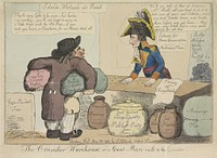 Political Catoon Satirizing the 1802 Treaty of Amiens (1802) by anonymous and William Holland
