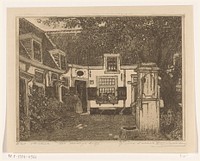 Hofje van Loo in Haarlem (1910) by Wijnand Otto Jan Nieuwenkamp