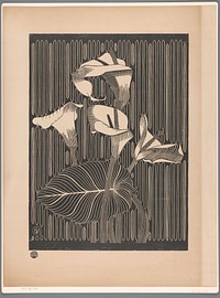 Aronskelken (1919) by Samuel Jessurun de Mesquita and Vereeniging tot Bevordering van het Aesthetisch Element in het Voortgezet Onderwijs