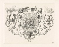 Mildheid en Rechtvaardigheid overwinnen Kwaad (1718) by Bernard Picart and Bernard Picart