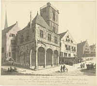 Het Oude Stadhuis van Amsterdam (1778 - 1838) by Anthonie van den Bos, Willem Schellinks, W Gruyter, D C de Groot Jamin and Anthonie van den Bos