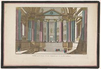 Gezicht op het interieur van een Romeins bouwwerk (1745 - 1775) by Jean François Daumont, anonymous and Giovanni Battista Piranesi