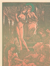 Negen fantastische vrouwenfiguren (1897) by Johannes Josephus Aarts