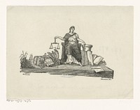 Allegorie op de Handel (1817 - 1883) by Moses de Vries and Roth