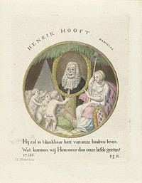 Memorieprent voor Hendrik Danielsz. Hooft (in or after 1794 - 1796) by François Joseph Pfeiffer I and Pieter Leonard van de Kasteele