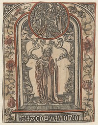 De apostel Jakobus Minor en zijn martelaarschap (1510 - 1530) by Allaert Claesz and Monogrammist S 16e eeuw