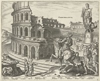 Colosseum in Rome (1581 - 1633) by Philips Galle, Maarten van Heemskerck, Hadrianus Junius and Theodoor Galle