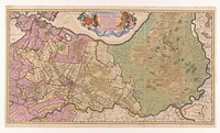 Kaart van de provincie Utrecht en de Veluwe (1682 - 1702) by Luggert van Anse, Bernard de Roy I, Nicolaes Visscher II and Staten van Holland en West Friesland
