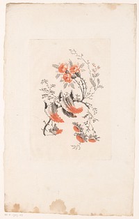 Diverse fantasiebloemen (1770) by Edouard Gautier Dagoty, Jean Baptiste Pillement and Charles Leviez