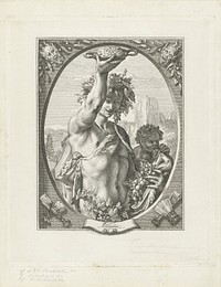 Bacchus (1858) by Herman Löwenstam and Hendrick Goltzius