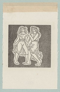 Twee nimfen (1937) by Aristide Maillol