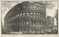 Colosseum te Rome (1748 - 1778) by Giovanni Battista Piranesi and Giovanni Battista Piranesi